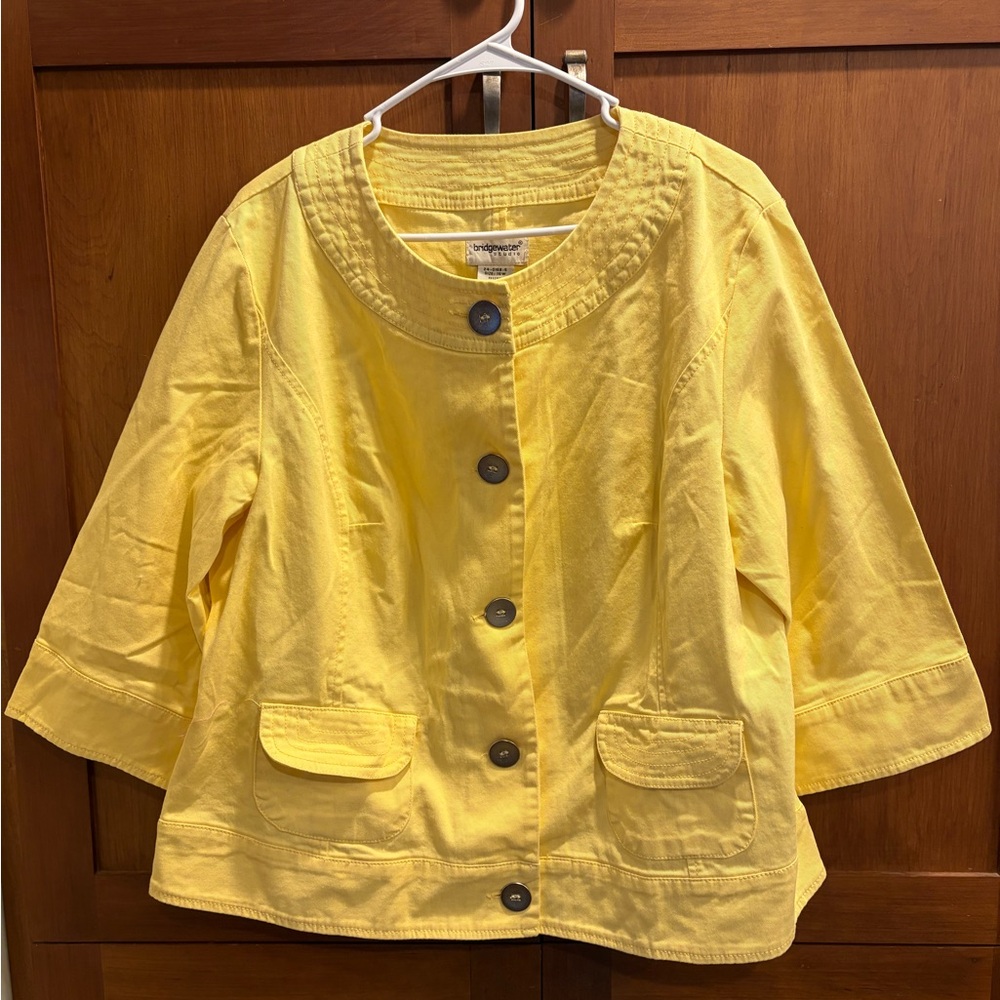 Yellow womens Jacket